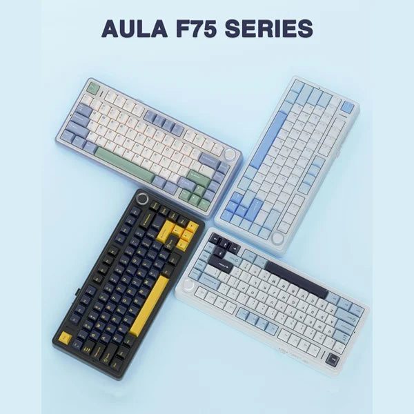 AULA F75 Tri-Mode Wireless Mechanical Keyboard