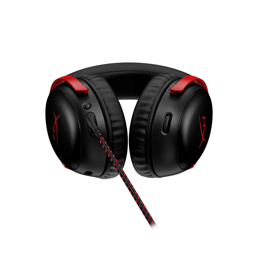 HyperX Cloud III Gaming Headset – 7.1 Surround Sound & Premium Comfort Down View