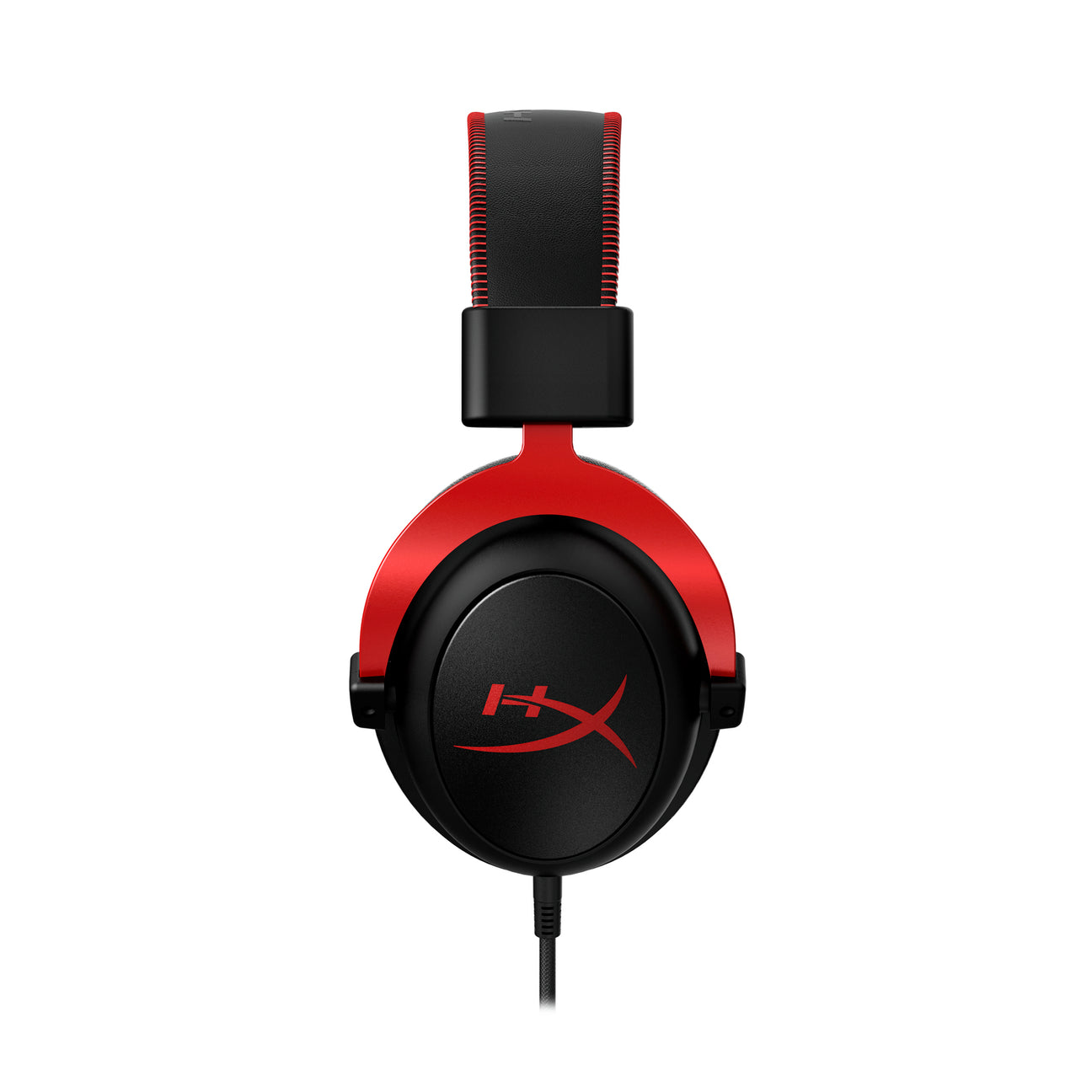 HyperX Cloud II - Gaming Headset (Black-Red) Side view other