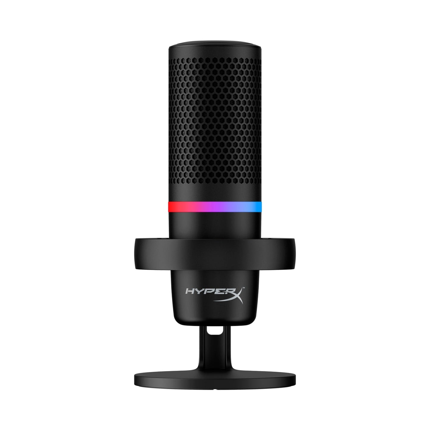 HyperX DuoCast - USB Microphone - RGB Lighting Front