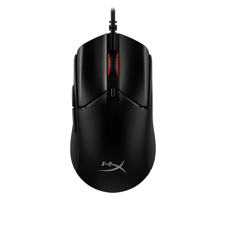 HyperX Pulsefire Haste 2 Wired Gaming Mouse (Black) Front View