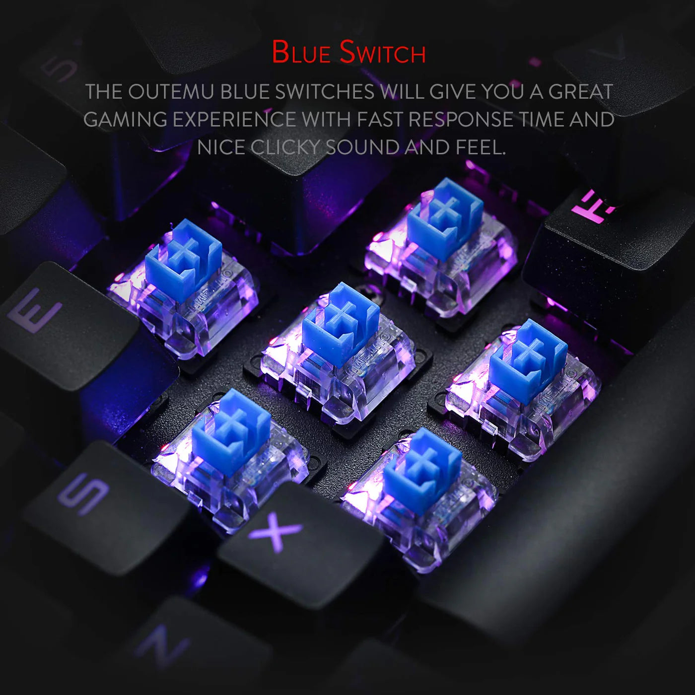 Redragon Vata K580 – Full‑Size Wired Mechanical Keyboard | Blue Switch