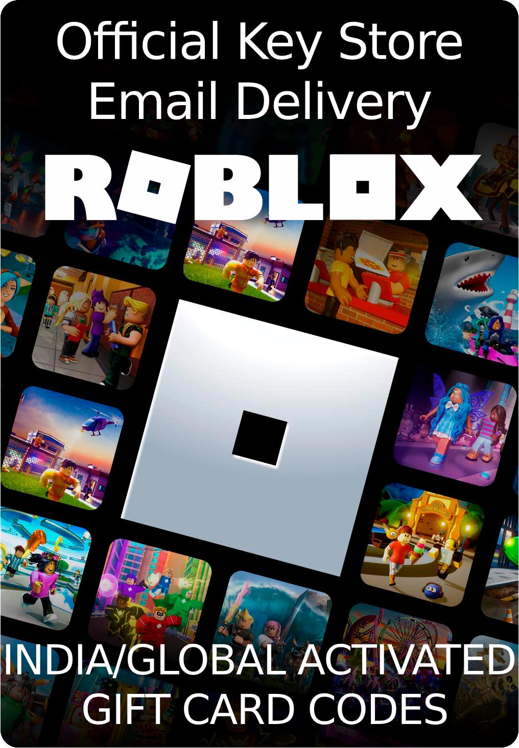 Buy Roblox Gift Card – 10$ Robux Online in India (800 Robux)