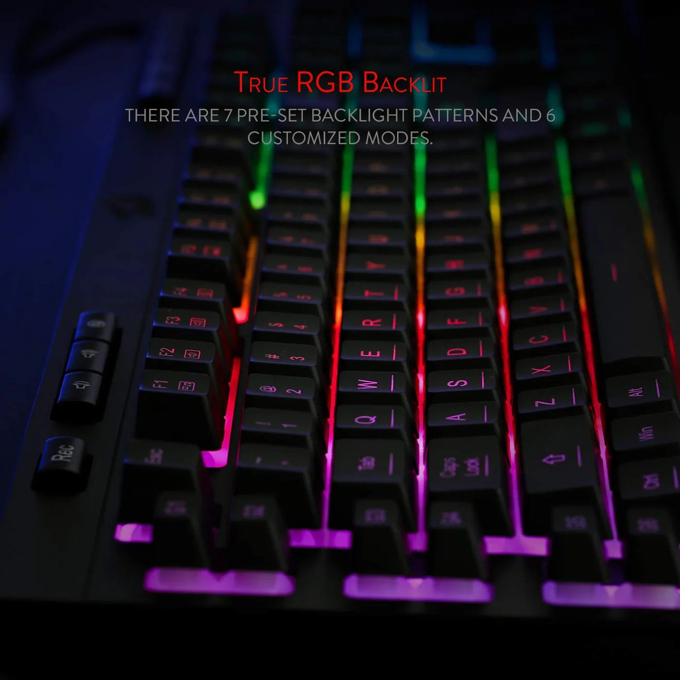Redragon Shiva K512 – RGB Wired Membrane Keyboard with Macro Keys