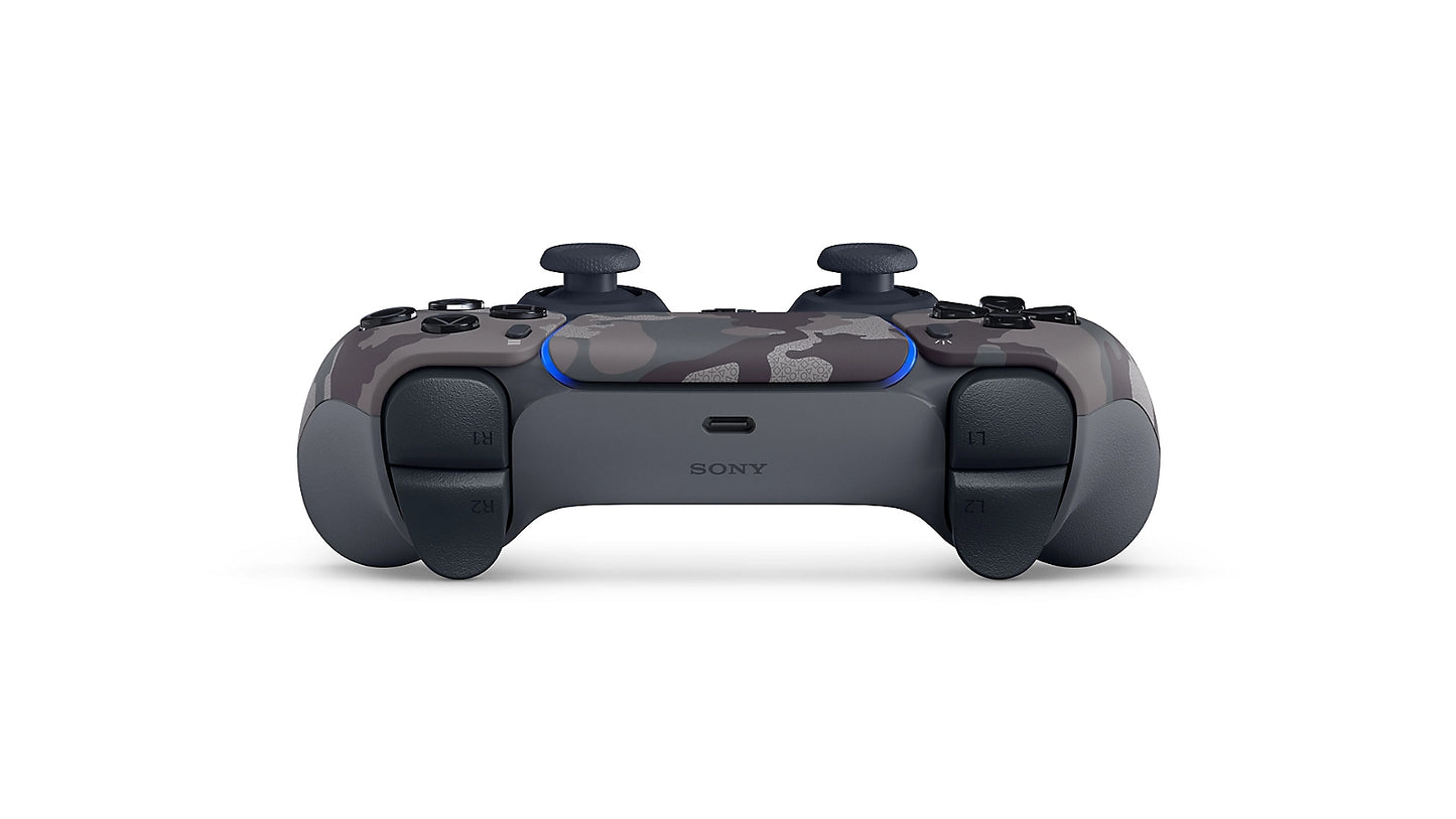 Sony PS5 DualSense Wireless Controller Grey Camo – Official Edition