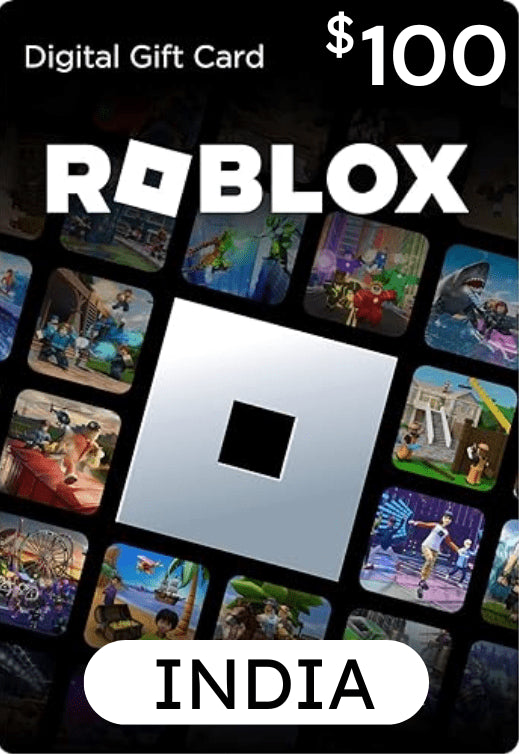 $100 USD India Roblox Gift Card Digital Voucher Code (Instant Delivery on E-Mail)