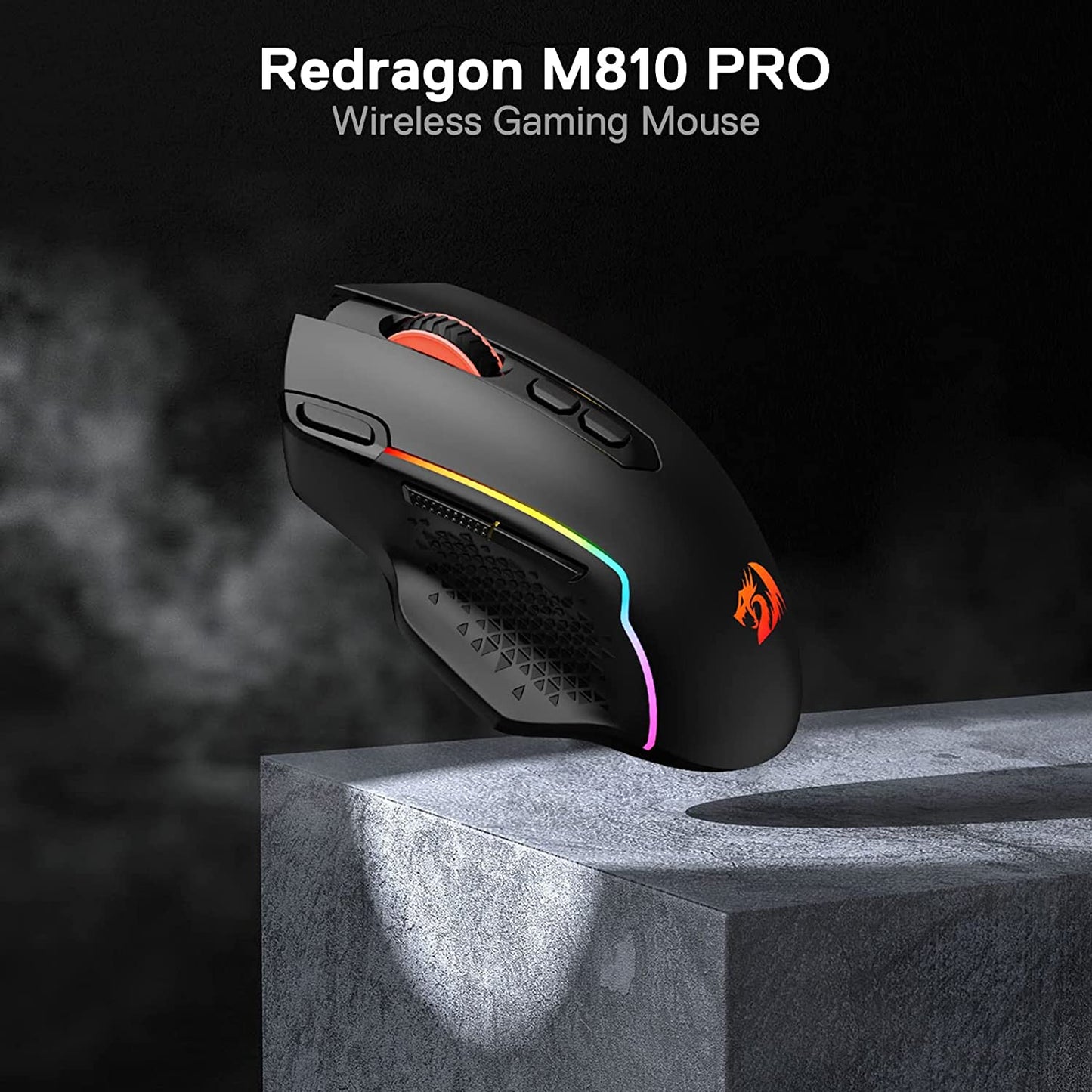 Taipan Pro M810 PRO RGB Wired & Wireless Gaming Mouse