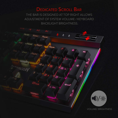 Redragon Vata K580 - Wired Mechanical Keyboard (Blue Switch)