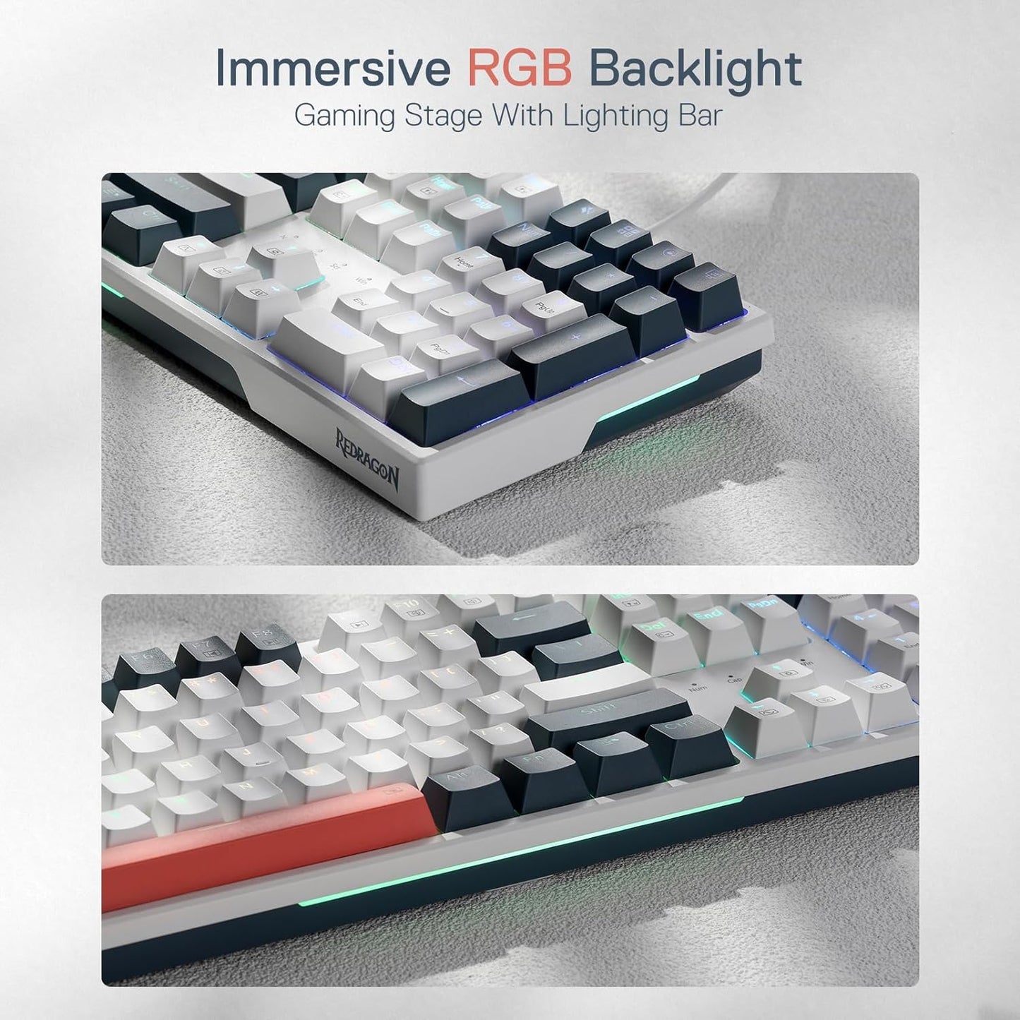 Redragon Trundle K668 - 104 Keys Wired Mechanical Keyboard
