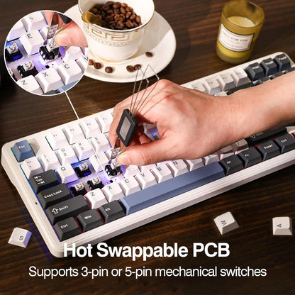 AULA F87 Wireless Mechanical Gaming Keyboard F87UW