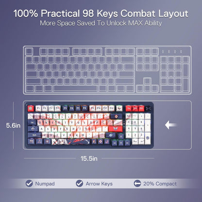 Redragon Eisa Pro K686 Pro Wireless Mechanical Keyboard
