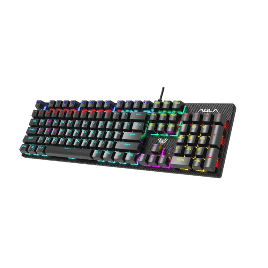 AULA S2022 – 104-Key Wired Mechanical Gaming Keyboard (Blue Switch)