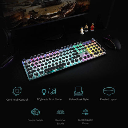 Best budget mechanical keyboard in India – AULA F2088 with RGB backlight