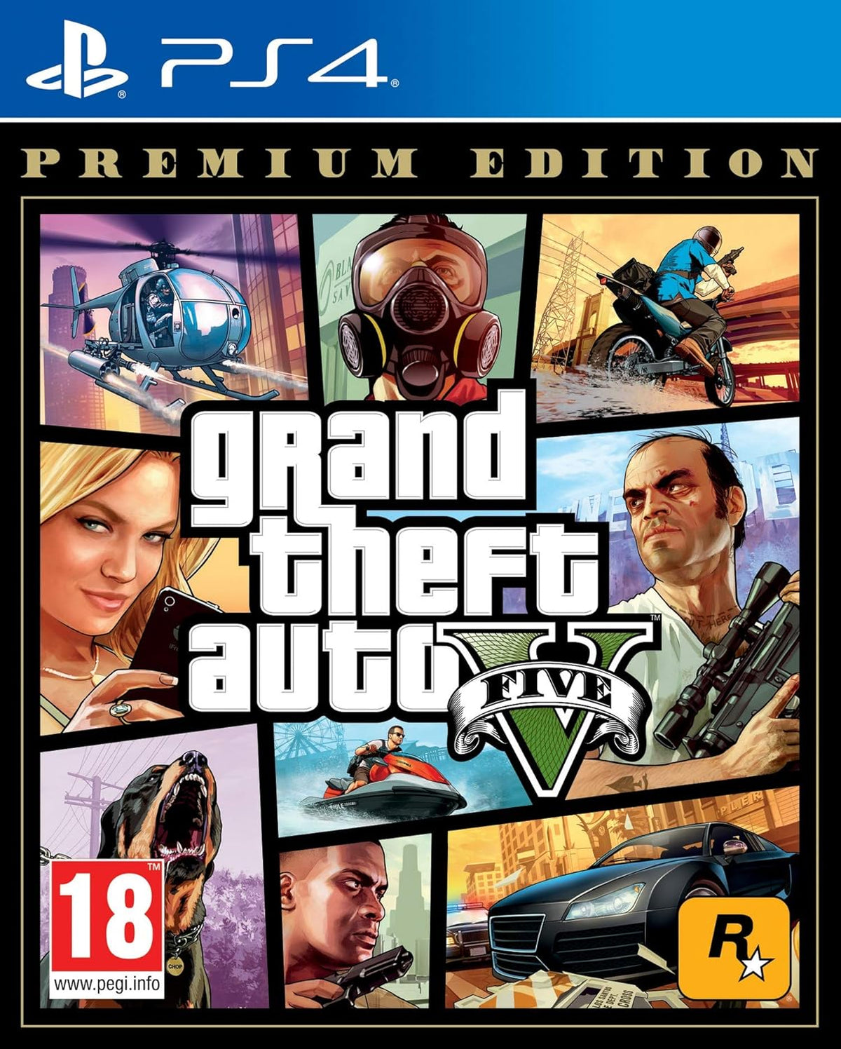 PS4 Grand Theft Auto V: Premium Edition