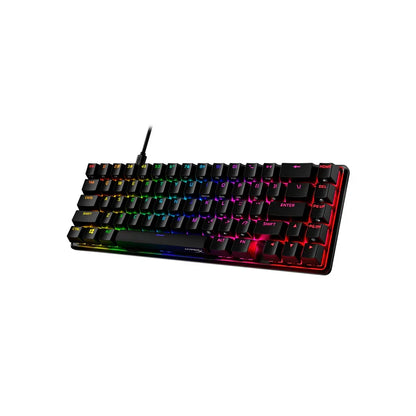 HyperX Alloy Origins 65% RGB Mechanical Gaming Keyboard - Red Switch Right On View