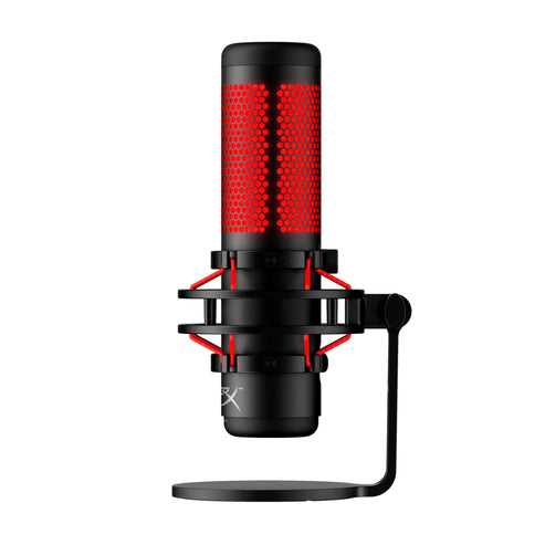 HyperX Quadcast Microphone (Black) – 4 Polar Patterns, USB – Simply Gaming
