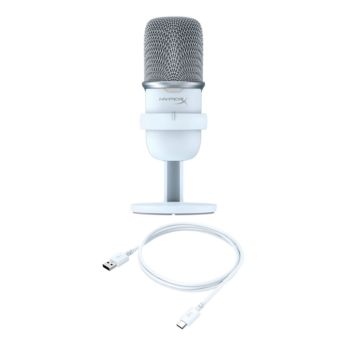 HyperX SoloCast Microphone (White) Accessories