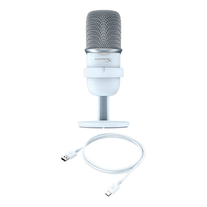 HyperX SoloCast Microphone (White) Accessories