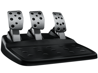 Responsive pedal unit for Logitech G29 with throttle, brake, and clutch controls