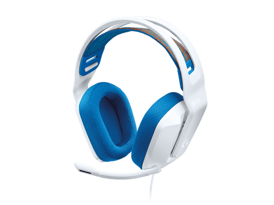 Logitech_G335_Gaming_Headset_in_White_with_lightweight_design_and_memory_foam_ear_pads.