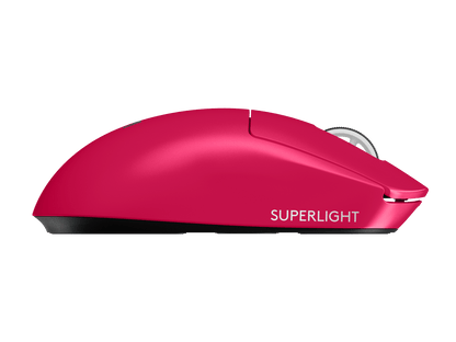 Logitech G Pro X Superlight 2 Wireless Gaming Mouse (Pink) Other Side View