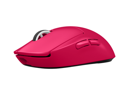Logitech G Pro X Superlight 2 Wireless Gaming Mouse (Pink) Side View