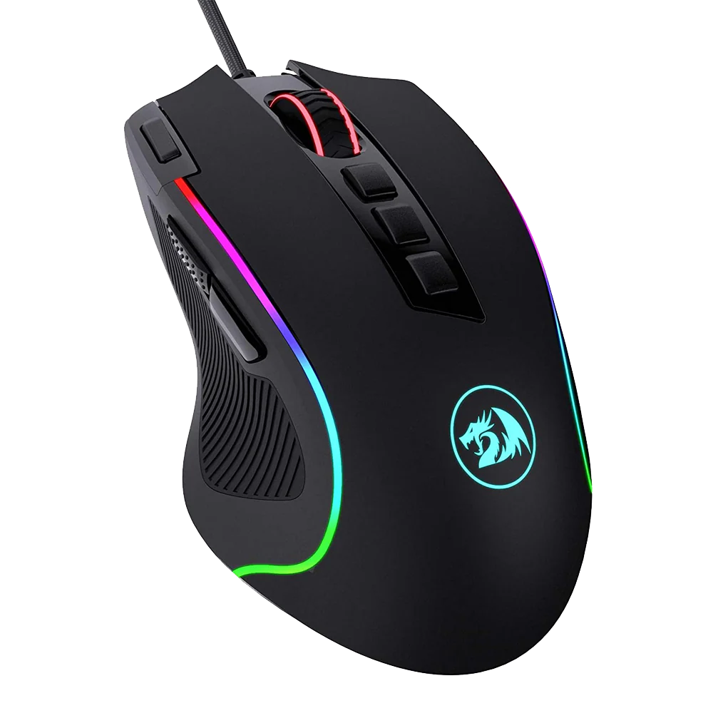 Redragon Predator M612 – RGB Wired Gaming Mouse | 11 Buttons, 8000 DPI