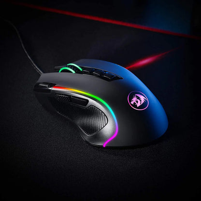 Redragon Predator M612 – RGB Wired Gaming Mouse | 11 Buttons, 8000 DPI