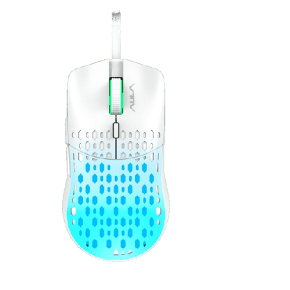 AULA S11 Pro Gaming Mouse Blue – Ultra-Lightweight Honeycomb Design