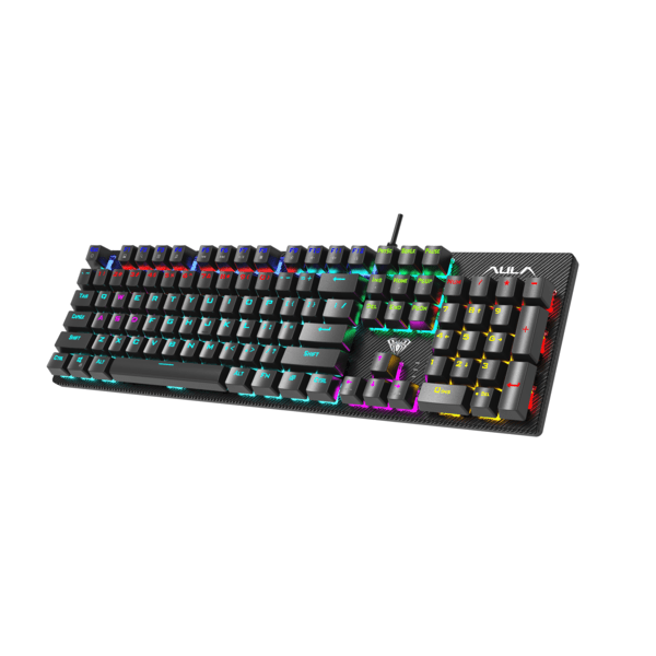 AULA S2022 Mechanical Keyboard – Best budget gaming keyboard in India in Black color