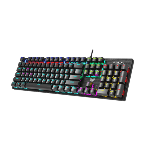 AULA S2022 Mechanical Keyboard – Best budget gaming keyboard in India in Black color