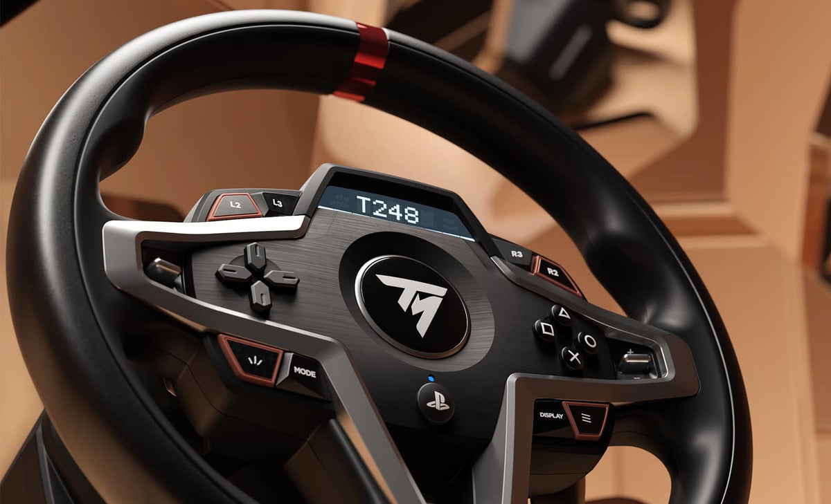 T248x Thrustmaster T248X Force Feedback Racing Wheel – Ultimate Racing Sim ...