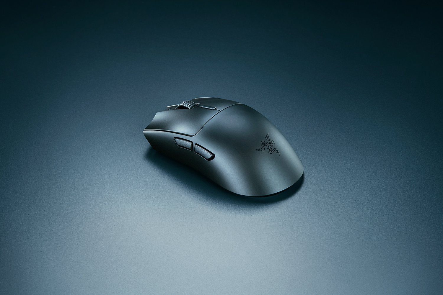 Razer Viper V3 HyperSpeed Wireless Gaming Mouse (Black) illuminated with customizable RGB Chroma lighting for a personalized look.