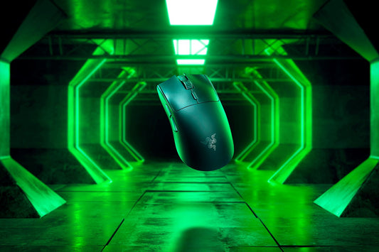 Razer Viper V3 HyperSpeed Wireless Gaming Mouse (Black) featuring an ultra-lightweight design, 30K DPI optical sensor, and advanced wireless technology.